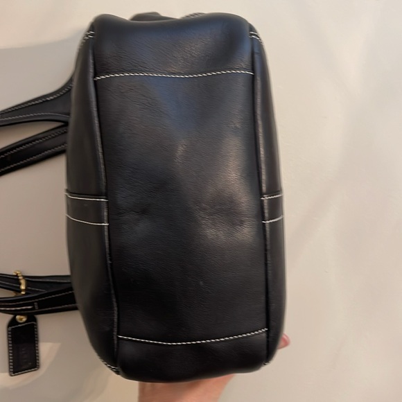 Coach Ergo Legacy Black Leather Tote Bag 11286 - Picture 5 of 16